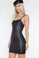 Thumbnail for your product : Nasty Gal Dead of Night Faux Leather Dress