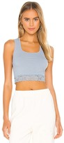 Thumbnail for your product : superdown Jane Lace Tank Top
