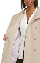 Thumbnail for your product : Sofia Cashmere Sofiacashmere Round Collar Wool & Cashmere-Blend Coat