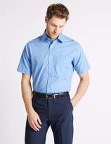 Thumbnail for your product : Marks and Spencer 3 Pack Short Sleeve Regular Fit Shirts