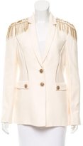 Thumbnail for your product : Versace Embellished Oversize Blazer w/ Tags
