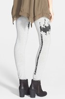 Thumbnail for your product : Boy Meets Girl 'City' Graphic Leggings (Juniors)