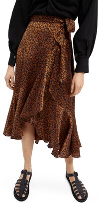 Scotch & Soda Printed Wrap Skirt, Size Medium in Combo D at Nordstrom Rack  - ShopStyle