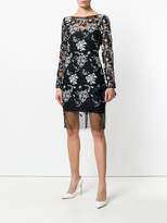 Thumbnail for your product : Diane von Furstenberg floral lace overlay dress