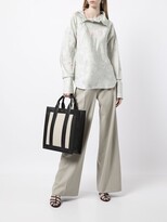 Thumbnail for your product : Shanghai Tang x Yuni Ahn floral-jacquard qipao collar blouse