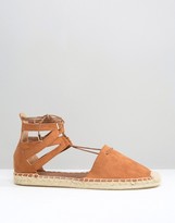 Thumbnail for your product : Head Over Heels By Dune Tan Espadrille Sandals