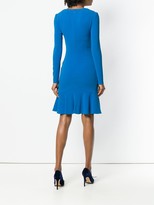 Thumbnail for your product : Talbot Runhof fitted V-neck dress