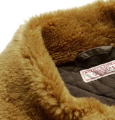 Thumbnail for your product : J.Crew Wallace & Barnes Shearling-Collar Bomber Jacket