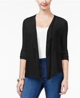 Thumbnail for your product : Thalia Sodi Lace-Trim Cardigan, Created for Macy's