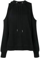 Thumbnail for your product : Diesel F-Norie cold-shoulder hoodie