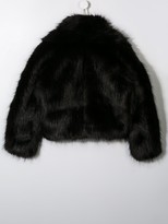 Thumbnail for your product : DSQUARED2 TEEN faux fur jacket