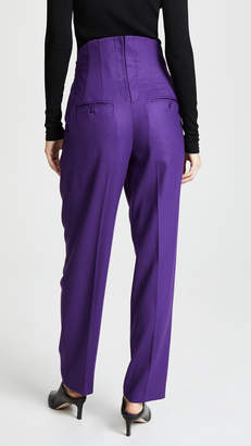 pushBUTTON High Waisted Trousers