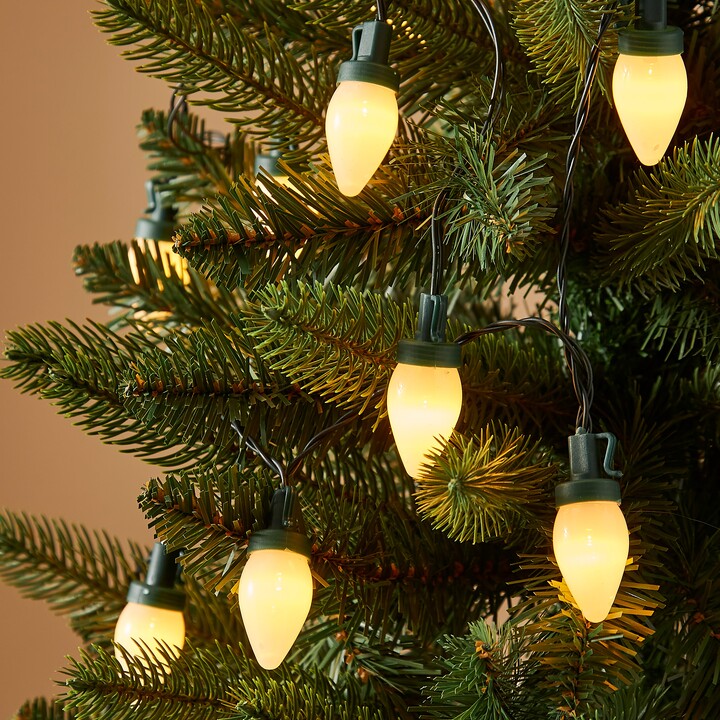 Dunelm 50 LED Function Olive Warm White String Lights Warm White