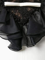Thumbnail for your product : Giambattista Valli frill lace bib dress