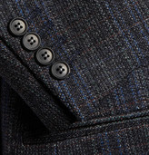 Thumbnail for your product : Façonnable Check Woven-Wool Overcoat