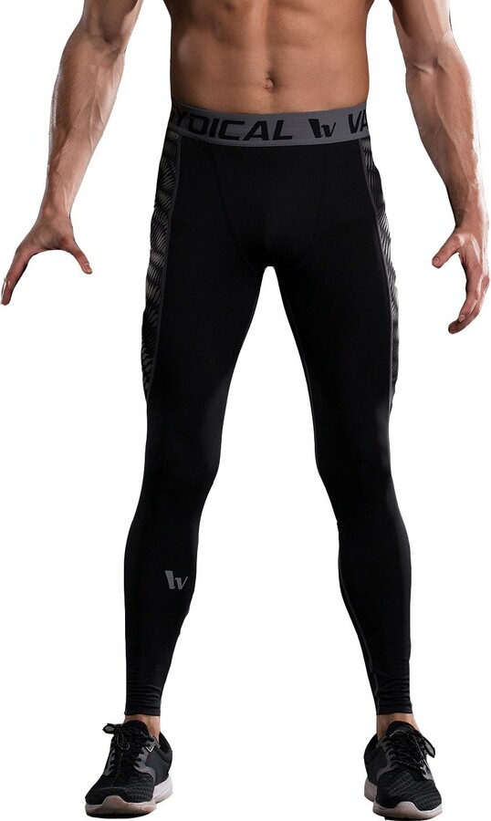 Men's Compression Sport Gym Workout Running Pants Base Layer Tight Leggings UK 