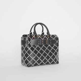 Burberry The Small Perforated Link Leather Belt Bag