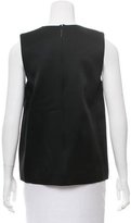 Thumbnail for your product : Christopher Kane Lace-Accented Sleeveless Top