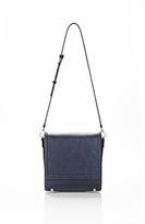 Thumbnail for your product : Alexander Wang Chastity Messenger In Distressed Nile