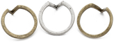Thumbnail for your product : Rebecca Minkoff V Stack Rings