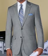 Thumbnail for your product : Jos. A. Bank Signature 2-Button Tropical Weave Suit With Pleated Trousers Big/Tall.