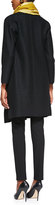 Thumbnail for your product : Eileen Fisher Cascading Leather-Trim Alpaca Jacket, Women's