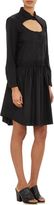 Thumbnail for your product : Carven Cut-Out Front Shirt Dress-Black