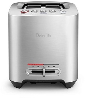 Breville The Smart 2 Slice Toaster Stainless Steel