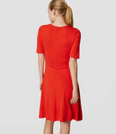 Thumbnail for your product : LOFT Short Sleeve Flare Dress