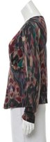 Thumbnail for your product : Etro Printed Wool Top
