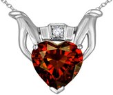 Thumbnail for your product : Stark Star K Claddagh Love Pendant Necklace With 10 kt White Gold