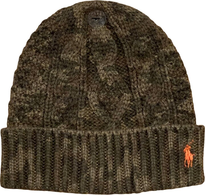 Polo Ralph Lauren Men's Cuffed Beanie Camo ShopStyle Hats