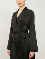 Thumbnail for your product : La Perla Notch-lapel silk dressing gown