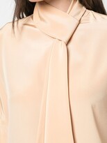 Thumbnail for your product : Tibi Tie Neck Blouse
