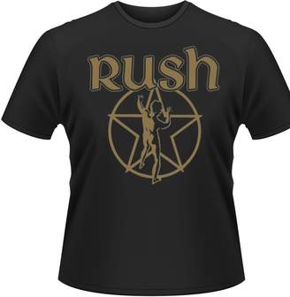 Rush Metallic Starman 2112 Official Mens New Black T Shirt all sizes