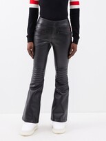 Thumbnail for your product : Perfect Moment Aurora Flared Faux-leather Ski Trousers