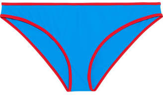 Diane von Furstenberg Two-tone Bikini Briefs - Bright blue