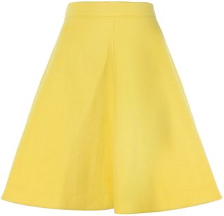 Sportmax Code A line pleated skirt