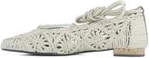 Thumbnail for your product : Paloma Barceló White Fabric Ballerinas