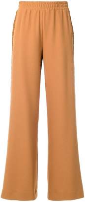 See by Chloe laddered trim wide leg trousers