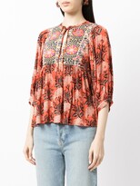 Thumbnail for your product : BA&SH Garry floral-print blouse