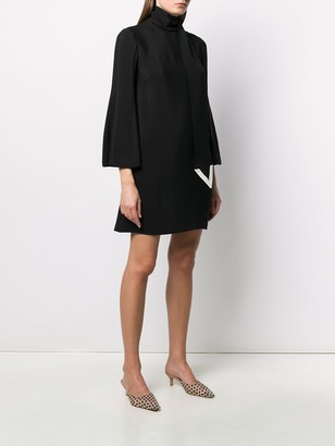 Valentino Scarf-Style Detail Short Dress
