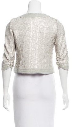 Milly Sequin Evening Jacket