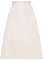 Thumbnail for your product : Novis The Gibbs Flared Wool-crepe Skirt