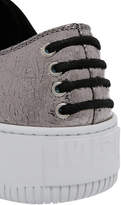 Thumbnail for your product : McQ Netil Eyelet Low Silver Sneaker