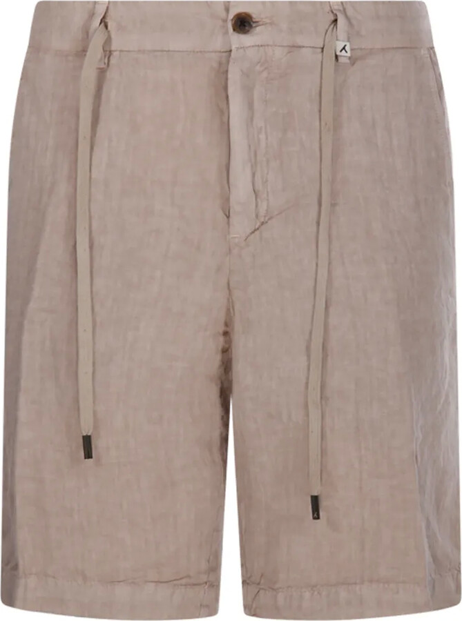 Myths Drawstring Buttoned Shorts
