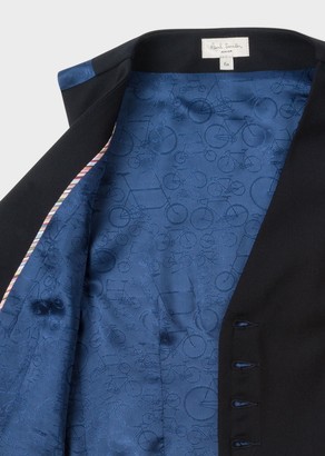 Paul Smith 8-16 Years Navy 'A Suit To Smile In' Wool Waistcoat