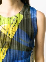 Thumbnail for your product : Pleats Please Issey Miyake Micro Pleat Abstract Print Dress