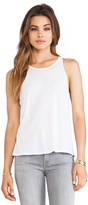 Thumbnail for your product : Enza Costa Tissue Jersey Crop Tank