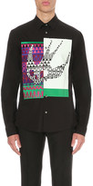 Thumbnail for your product : McQ Geometric Swallow cotton shirt